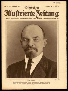 Lenin in den Schweizer Medien. Vor der Revolution wurde er kaum wahrgenommen. Quelle: Schweizer Illustrierte Zeitung, Nr. 50, zvg vom Landesmuseum.